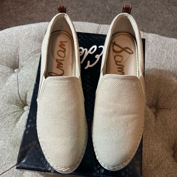 Sam Edelmam Metallic Sneakers - Picture 11 of 14